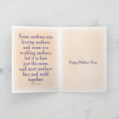 母の日   ～真珠バック カード (内部)