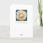 母の日 / 私の"2人目の"お母さん / お母さんみたい / ピンクのバラ カード (裏面)