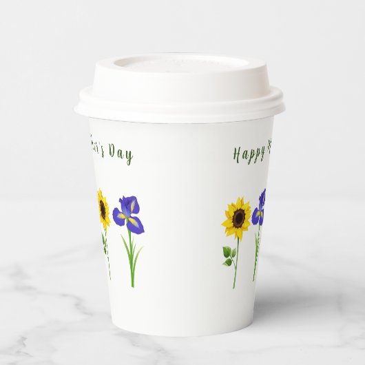 母の日 紙コップ (左)