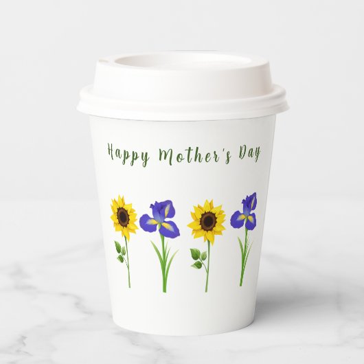 母の日 紙コップ (裏面)
