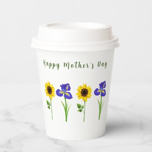母の日 紙コップ (正面)
