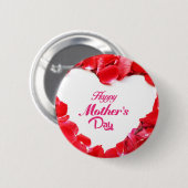 母の日 缶バッジ (正面&裏面)
