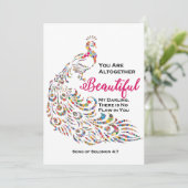 母の日, 美しい, ソロモンの歌, 孔雀 シーズンカード (スタンド正面)