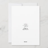 母の日, 美しい, ソロモンの歌, 孔雀 シーズンカード (裏面)