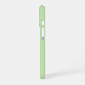 母の日 花と蝶 カスタムネーム iPhone 16ケース (左側面)