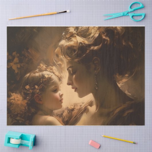 母の日 薄葉紙 (クラフト)