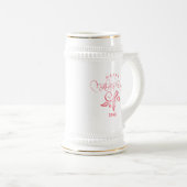 母の日 装飾 記念品 ギフト ビールジョッキ (正面右)