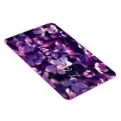 母の日，贈り物，写真薄紫の花結婚, マグネット (右側)