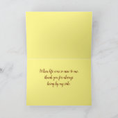 母の日，農場の風景，母とのベビー，子羊， カード (内部)