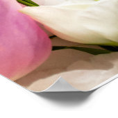 母の日（遠い）の遠くに挨拶オンライン+ポスター ポスター (角)