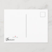 母の日 鳥 インビテーションポストカード (裏面)