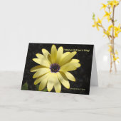 母の日-黄色いデイジー(1) -カード-カスタマイズ カード (黄色い花)