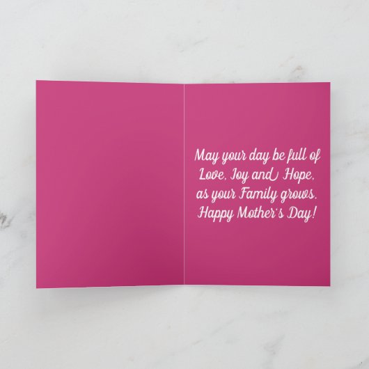 母の日（1日目） カード (内部)