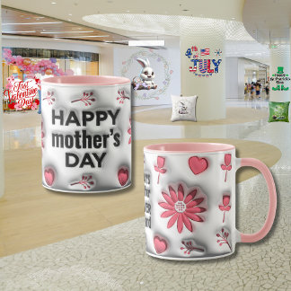 母の日"3D効果" マグカップ