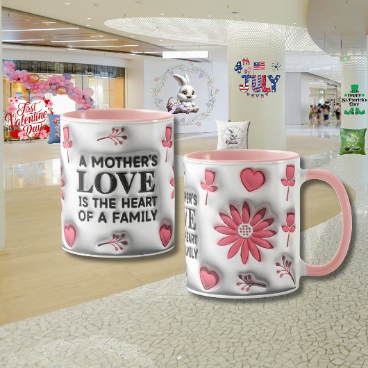 母の日"3D効果" マグカップ