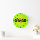 母の日–43250 ラウンド壁時計 (ホーム)