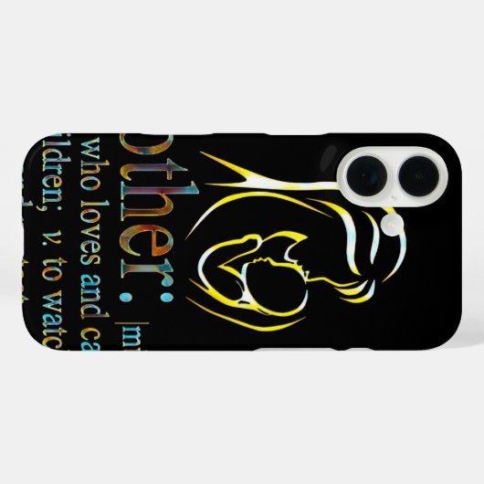 母の日  Case-Mate iPhoneケース (裏面 (横))