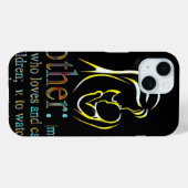 母の日 Case-Mate iPhoneケース (裏面 (横))
