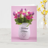 母の日- Dzien Matki カード (黄色い花)