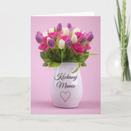 母の日- Dzien Matki カード