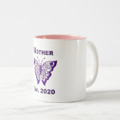 母の日"Est 2020" ツートーンマグカップ (正面右)