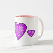 母の日"Est 2020" ツートーンマグカップ (正面右)