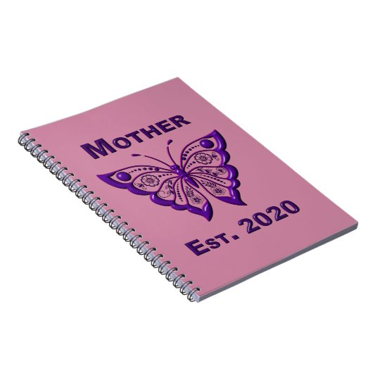 母の日"Est 2020" ノートブック (右側)
