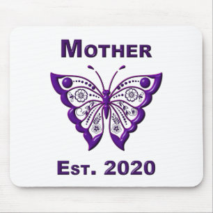 母の日"Est 2020" マウスパッド