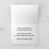 母の日 – Fromパーティー・アニマル カード (内部)