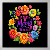 母の日 La Mejor Mama Del Mundo ポスター (正面)