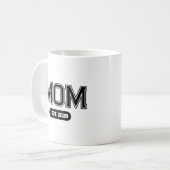 母の日 MOM EST コーヒーマグカップ (正面左)