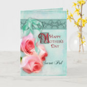 母の日 – SECRET PAL カード (黄色い花)