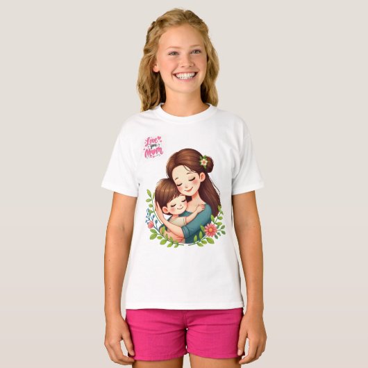 母の日 Tシャツ (正面フル)