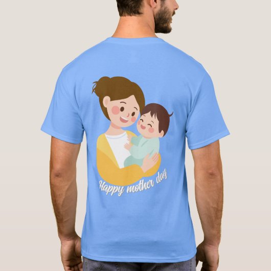 母の日 Tシャツ (裏面)