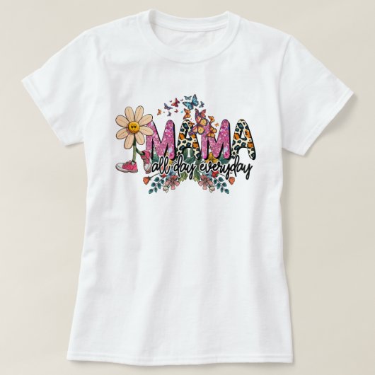 母の日 Tシャツ (デザイン正面)