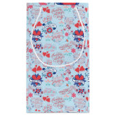 母の日BG 02 LBlue BG スモールペーパーバッグ (裏面)