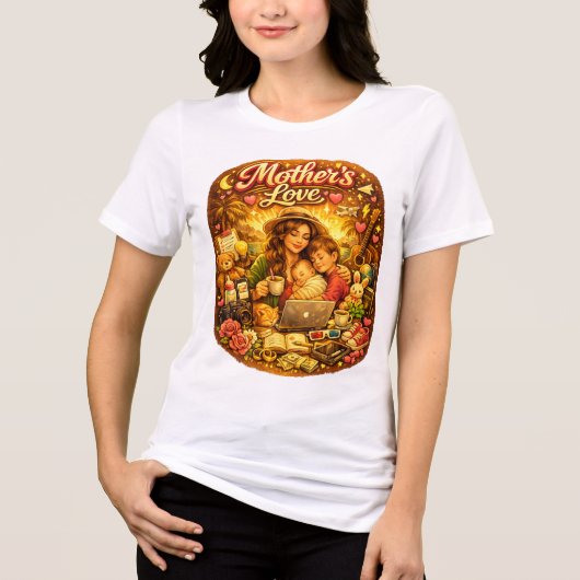 母の日Tシャツ トライブレンドＴシャツ (正面)
