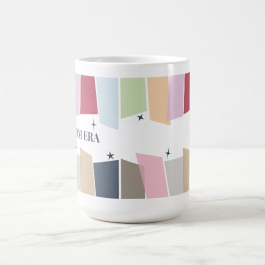 母の時代のクール贈り物 コーヒーマグカップ (中央)