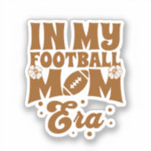 母の時代のサッカー シール (正面)