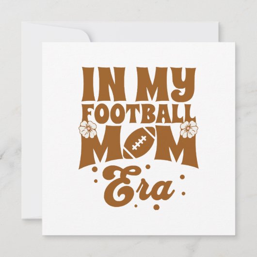 母の時代のサッカー 招待状 (裏面)