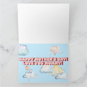 母の最初の母の日用カード カード (内部)