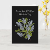 母の最高の日に母に カード (黄色い花)