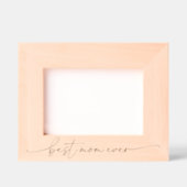 母の最高の日を書く レーザー彫刻フレーム (正面)