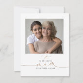 母の朝の結婚メッセージ写真へ (正面)