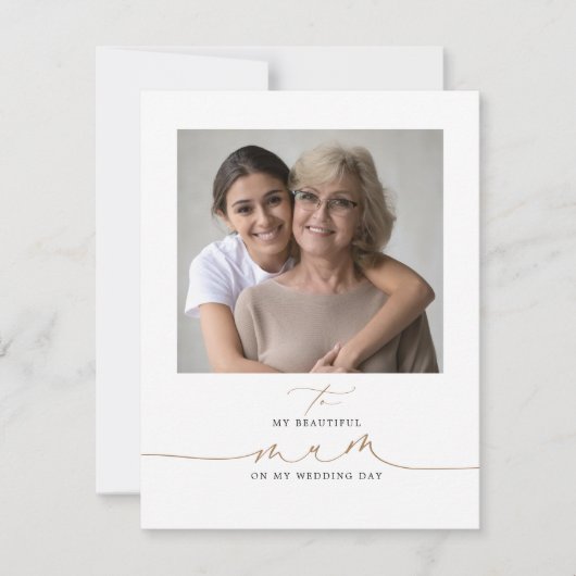 母の朝の結婚メッセージ写真へ (正面)