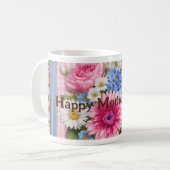 母の朝の至福：母の日マグサプライズ コーヒーマグカップ (正面左)