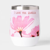 母の未払いセラピストおもしろいフローラ母の日 (背面)