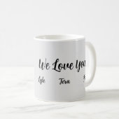 母の栄養ファクトカスタムー コーヒーマグカップ (正面右)