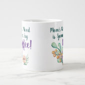 母の機嫌 ジャンボコーヒーマグカップ (正面)