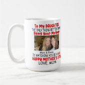 母の母からの娘へのプレゼント コーヒーマグカップ (左)